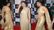 Bollywood Cat Girl Priyanka Chopra looks Gorgeous & Awesome in Saree at 10th Indian Telly Awards