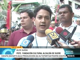 Comunidad del Nazareno de Petare realizó representación de la pasión de Cristo