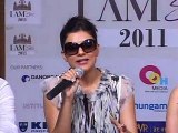 Bollywood Hot Girl Sushmita Sen looks Gorgeous & Awesome at I AM She 2011 Miss Universe Pageant at Tantra Entertainment