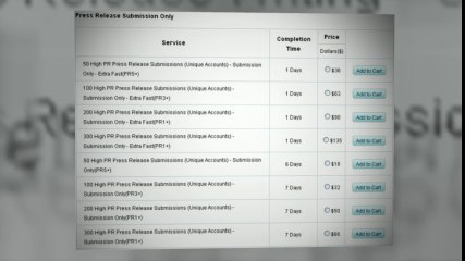 Press Release Distribution