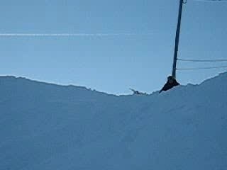 saut ratté en snow