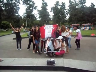 ENSAYOS- FLASHMOB TVXQ "OCEAN" PROYECTO PERU IS "T" 2014