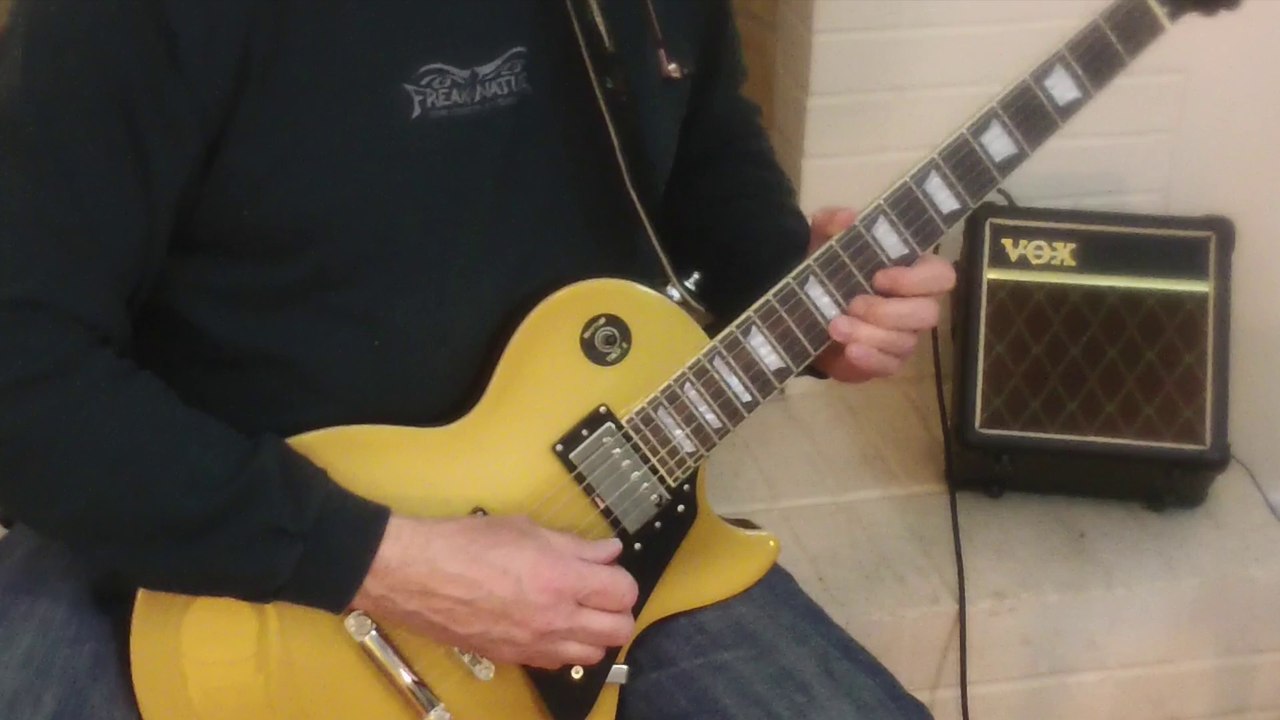 Allman Brothers Band Jessica guitar solo lesson halfspeed with tab