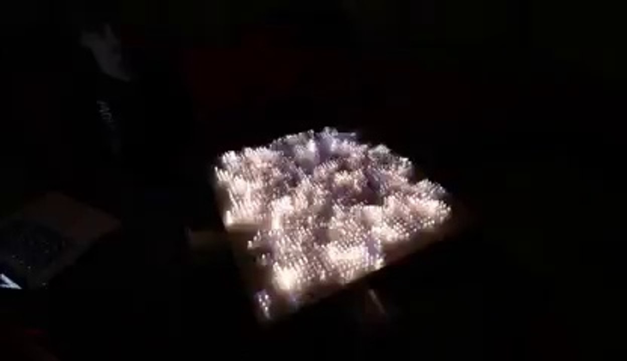 Un effet pyrotechnique hors du commun !