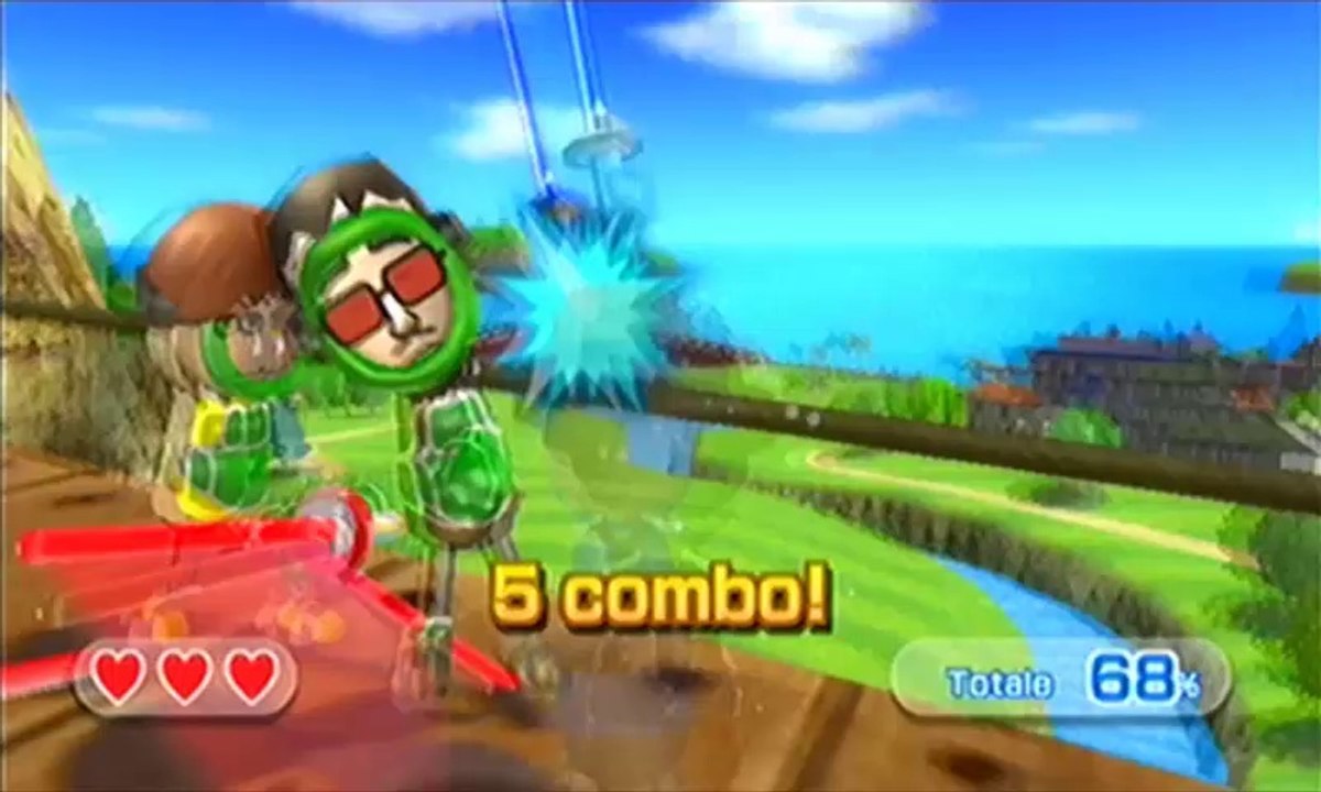 Wii Sport Resort - Chanbara