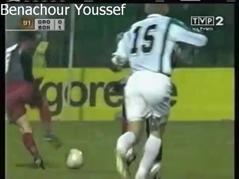 Marouane Chamakh vs Groclin Dyskobolia - Uefa Cup - Third Round - 2003/2004 - First leg