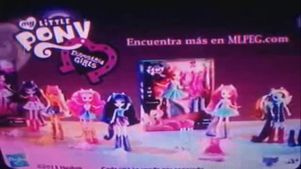 COMERCIAL DE HASBRO MLP EQUESTRIA GIRLS ESPAÑOL LATINO  HD