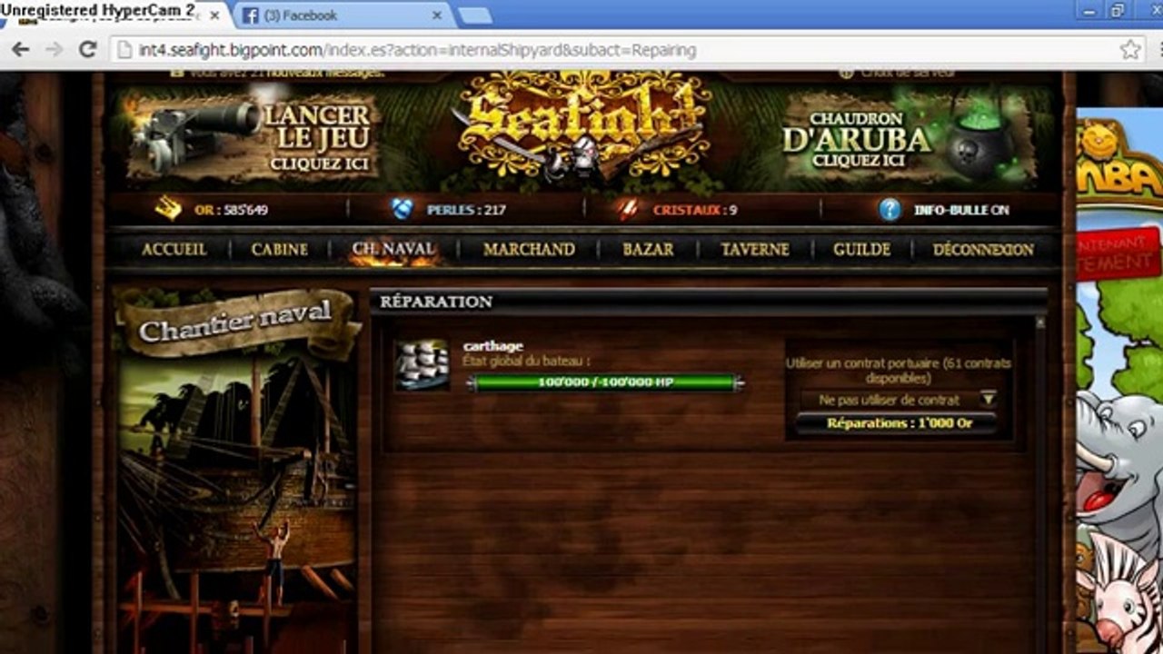 PlayerUp.com - Buy Sell Accounts - [15€] Seafight account for sale(1)