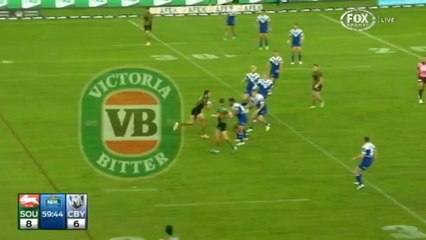 La charge de Sam Burgess face aux Bulldogs