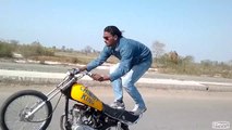 sabir wheeler bike one wheeling no 1