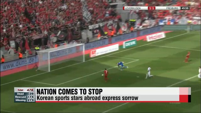 Korea mourns for victims and their families