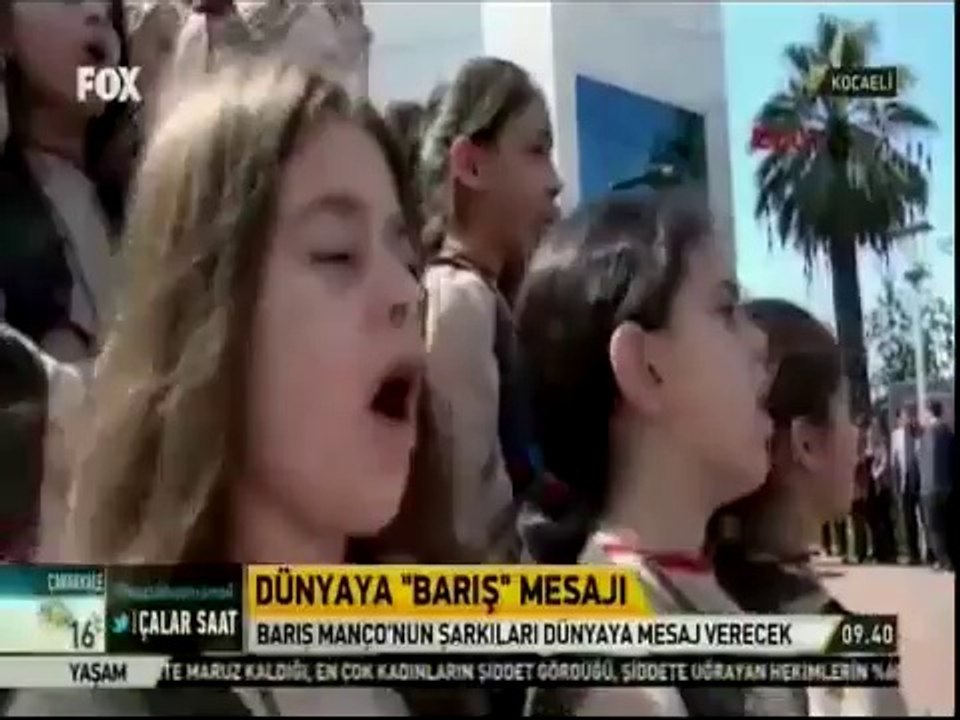 Kocaeli Barış Manço Çocuk Korosu FOX TV 'de
