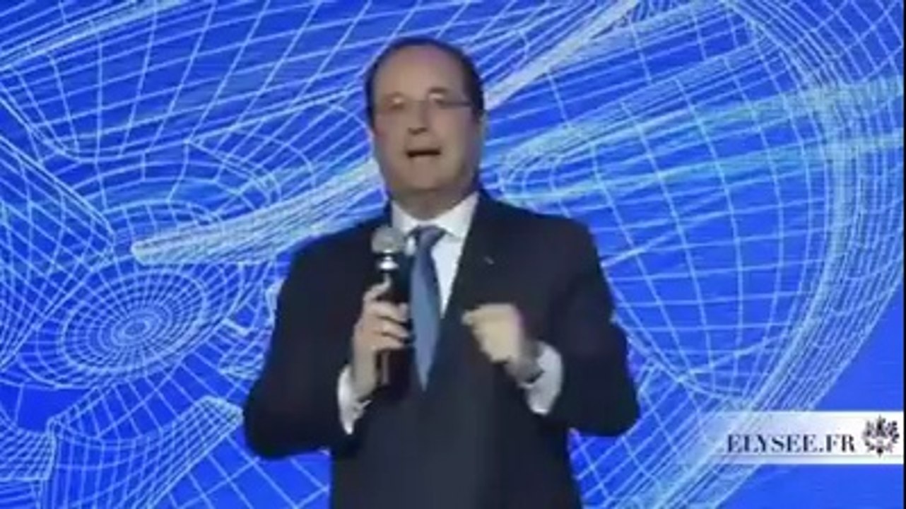 Clermont-Ferrand : la blague "graveleuse" de François Hollande chez Michelin [18.04.2014]