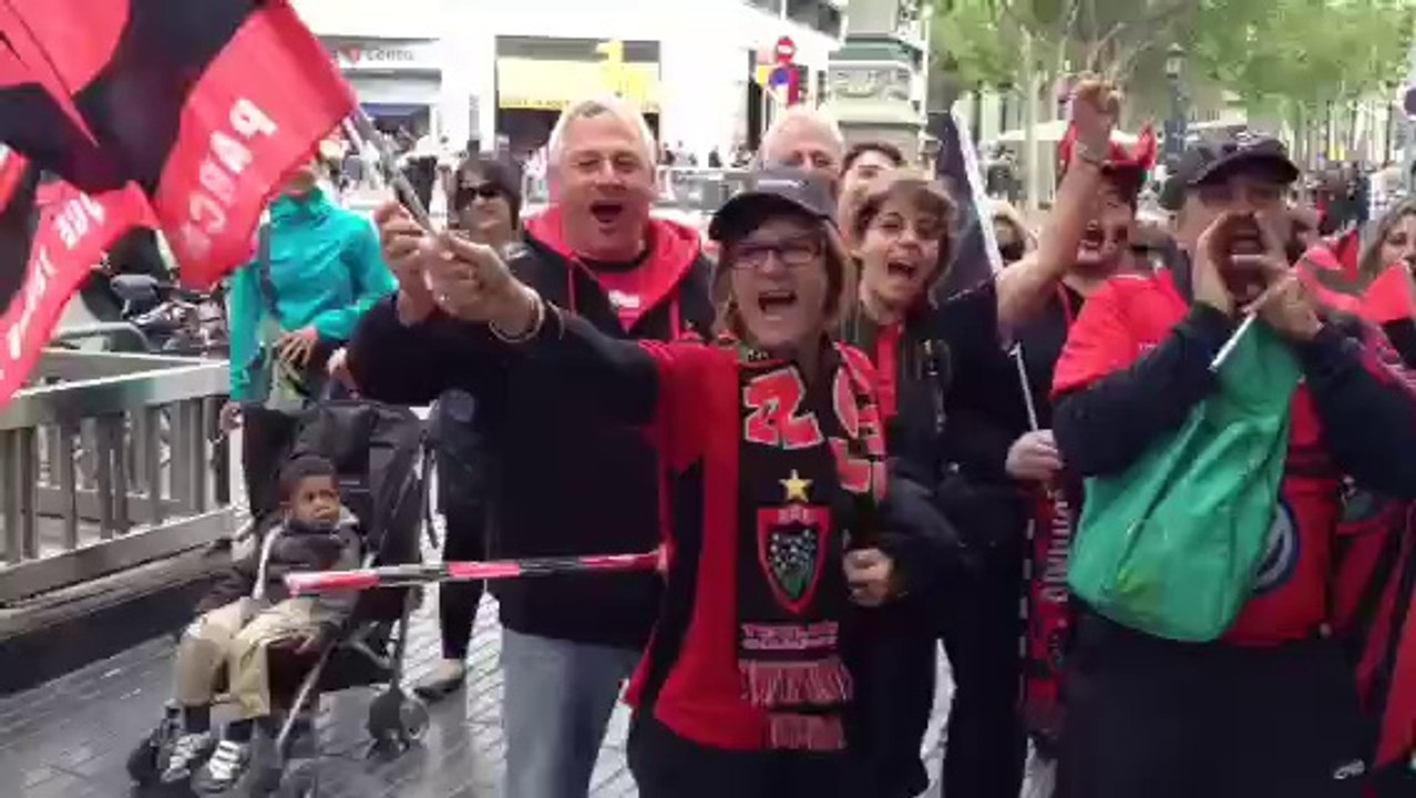 Rugby - RCT : le "Pilou Pilou" sur la Rambla