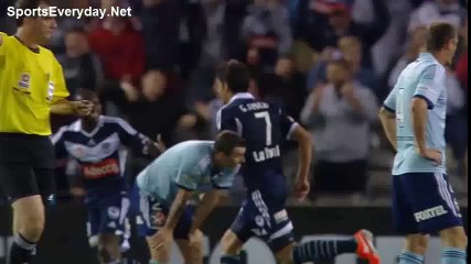 A-League- Melbourne Victory 2-1 Sydney FC 18 April 2014 Highlights