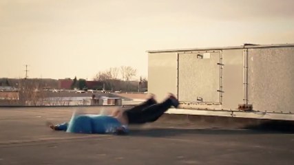 Insane Face plant - Fail Parkour