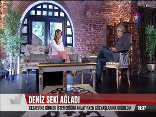 Deniz Seki katıldığı programda gözyaşlarına boğuldu