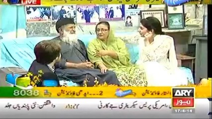 Abdul Sattar Edhi and his wife sharing how they got married