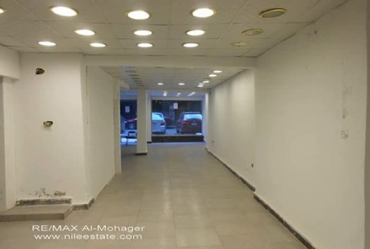 محل تجارى للإيجار بالزمالك