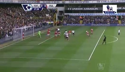 Tottenham vs Fulham 3-1 Highlights & All Goals 19/04/2014