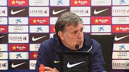Tata Martino: "El golpe se siente, pero no bajamos los brazos"