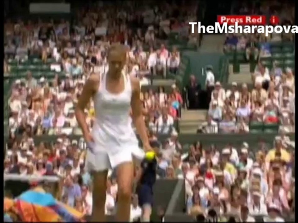 Maria Sharapova vs Anna Smashnova Wimbledon 2006 Highlights