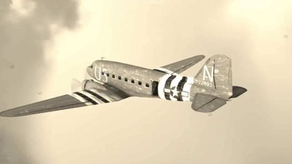 FLIGHTGEAR Douglas DC3 C47 JsbSim largage de parachutistes Avril 2014