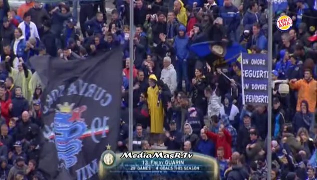 هدفي مباراة انتر ميلان 2-0 بارما - تعليق حفيظ الدراجي - 19/4/2014