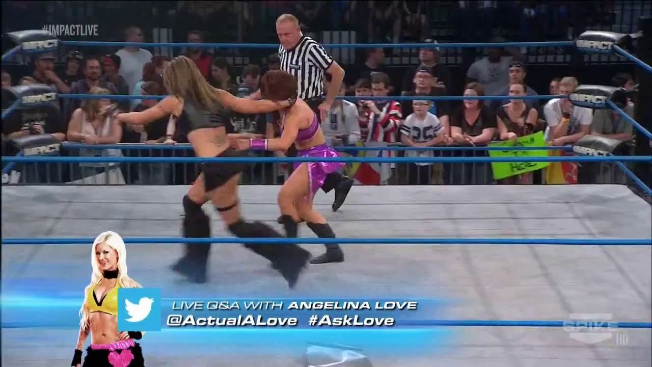 Velvet Sky vs. Madison Rayne - Knockouts Street Fight- Impact Wrestling, April 17, 2014