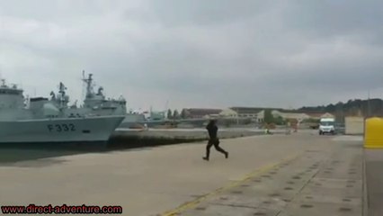 Lancement d'un drone américain.