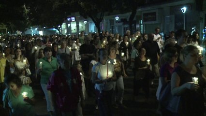 Procesión por Viernes Santo en Rio