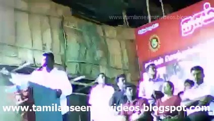 Peravoorani Dhileeban 20140415 Speech at Namakkal for 2014 MP election campaign