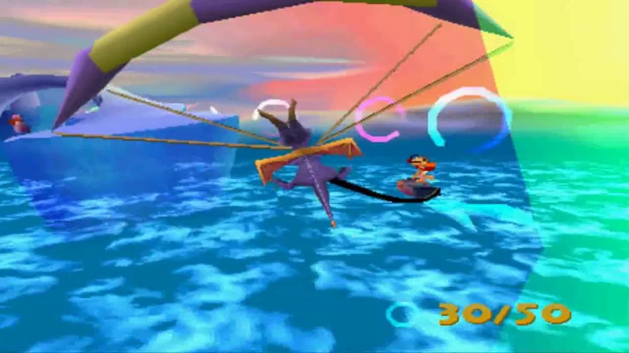 Spyro 2 : Gateway To Glimmer - Plaines Automnales : Circuit de Glace