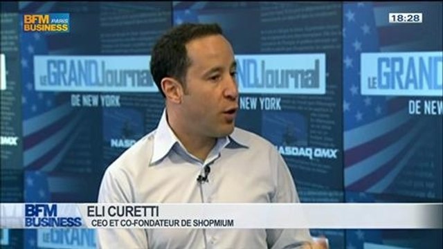 Shopmium à l'assaut du marché américain: Eli Curetti, dans Le Grand Journal de New York - 19/04 3/4