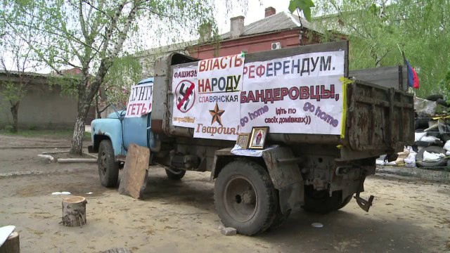 EEUU presiona por salida de prorrusos de edificios