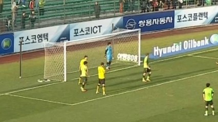 Erroraccio di Hyun-Seung, svirgola a porta vuota!