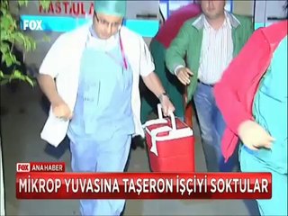 Mikrop yuvasına Taşeron işciyi soktular