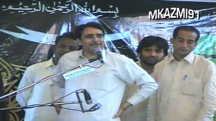 Qasida: Kya Maiyaar-e-Zindagi - Zakir Sajjad Hussain Shumari