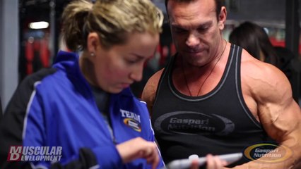 Behind-the Scenes with Branch Warren and Ashley Kaltwasser at their Gaspari Nutrition Shoot