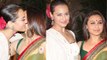 Bollywood Actress Rani Mukherjee Sonakshi Sinha at Imran Khan's wedding reception - Bollywood News