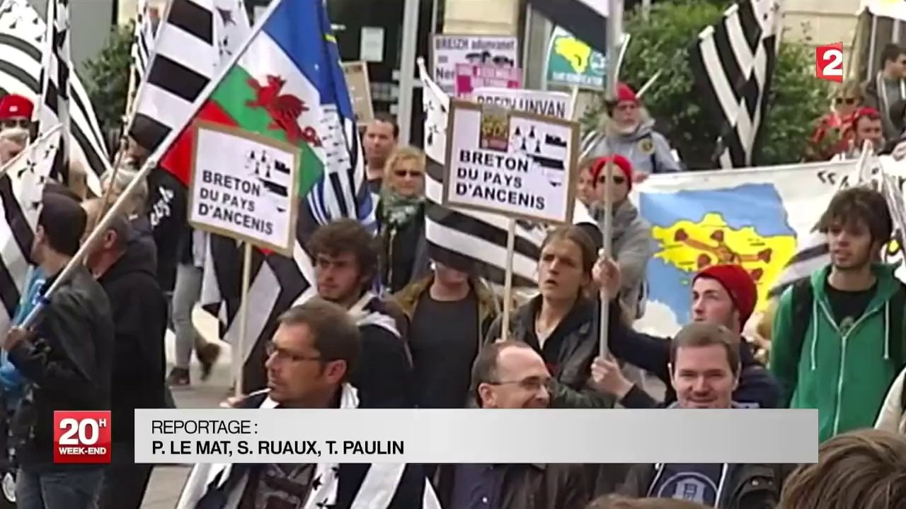 Nantes défile pour devenir bretonne