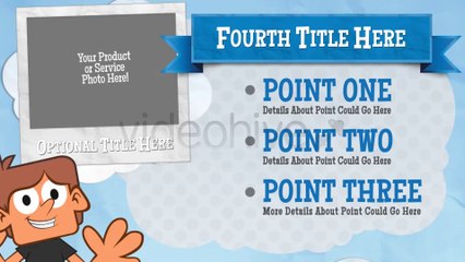 Cloud Cartoon Presentation - After Effects Template