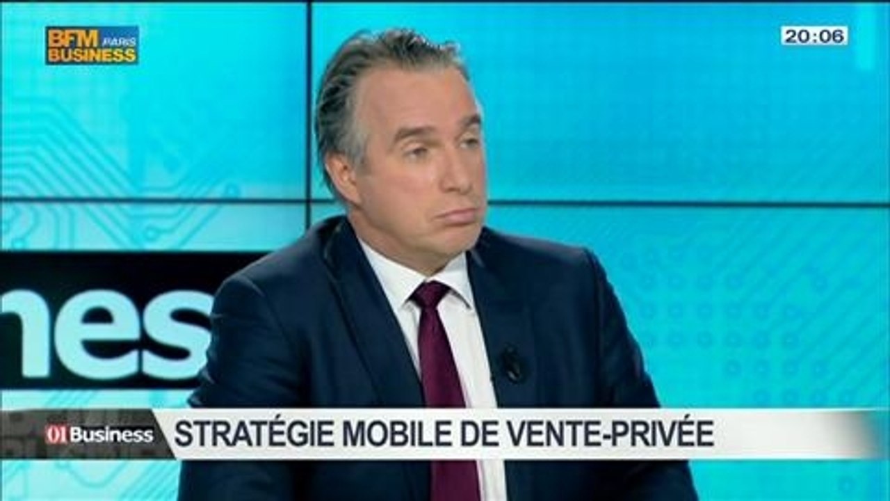 Les petits commerçants passent au numérique avec Vente-privée.com: Stéphane Guillemot et Ilan Benhaim, dans 01Business - 19/04 1/4