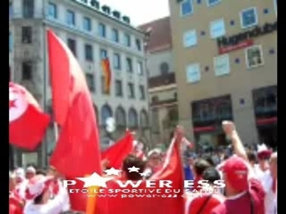 supporters tunisiens a Munich