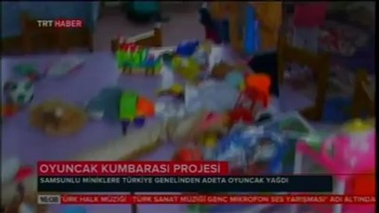 Ayvacık Anaokulu'nun "Oyuncak Kumbarası"Projesi TRT HABER