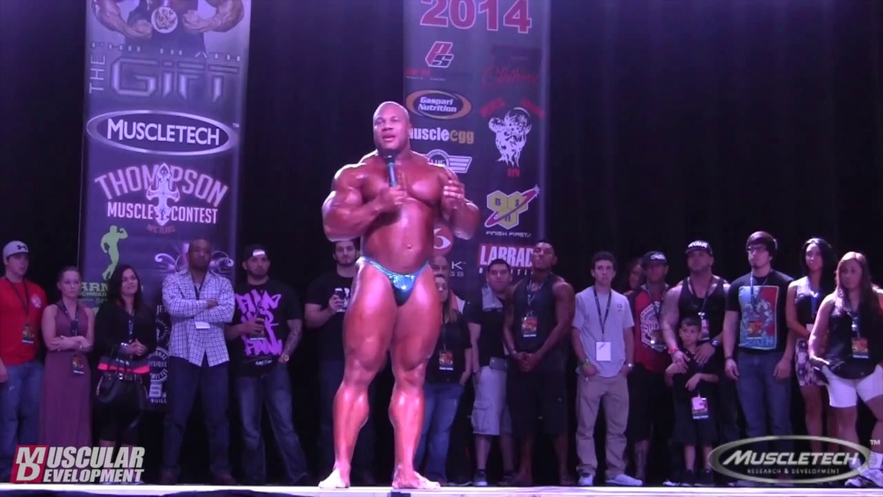 Phil Heath - Guest Posing at the Phil Heath Classic