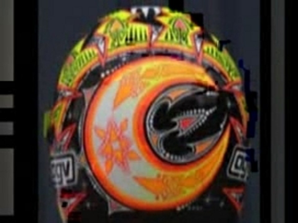 CASQUES DE VALENTINO ROSSI