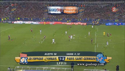 Lyon 1-2 Paris Saint Germain (Coupe De La Ligue)