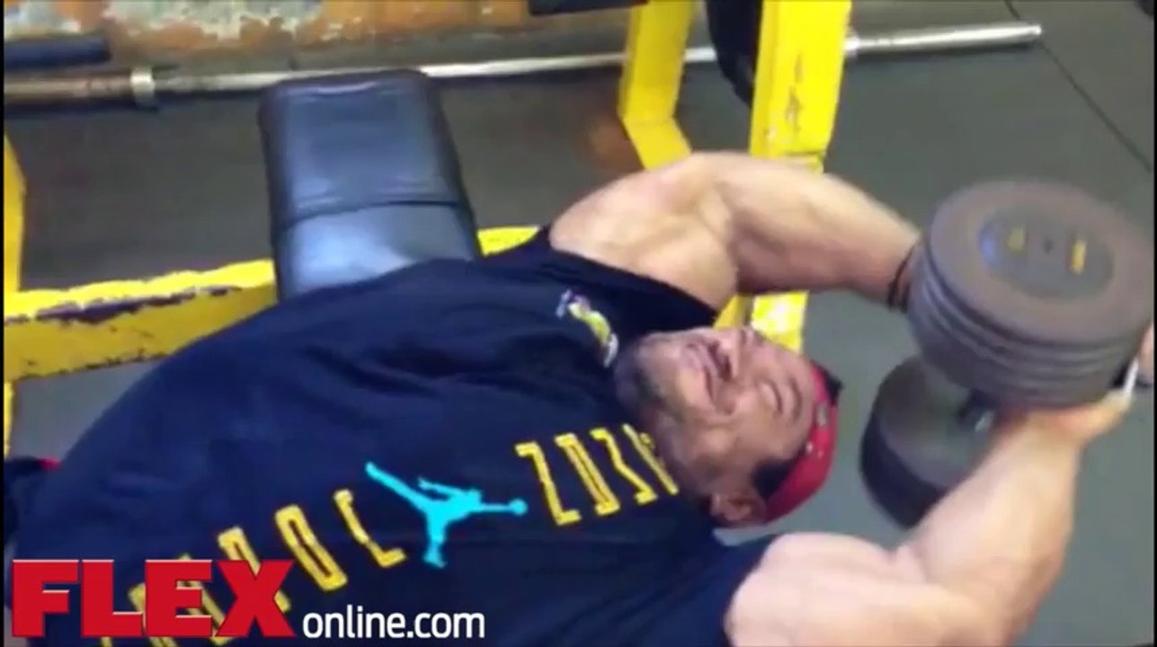 Roelly Winklaar -Legs and Chest  Workout 5 weeks out from the Arnold Classic