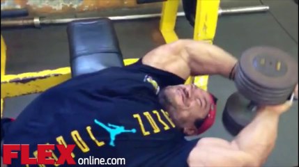 Roelly Winklaar -Legs and Chest  Workout 5 weeks out from the Arnold Classic